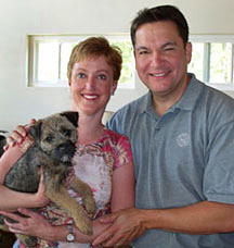 Graduates Sue, Paul, and Coco