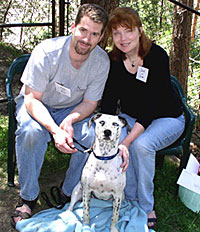 Graduates Judi, Paul and Zoey